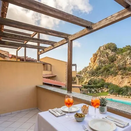 Casa Petra - Relax Among Red Rocks And Pool דירה קוסטה פרדיסו